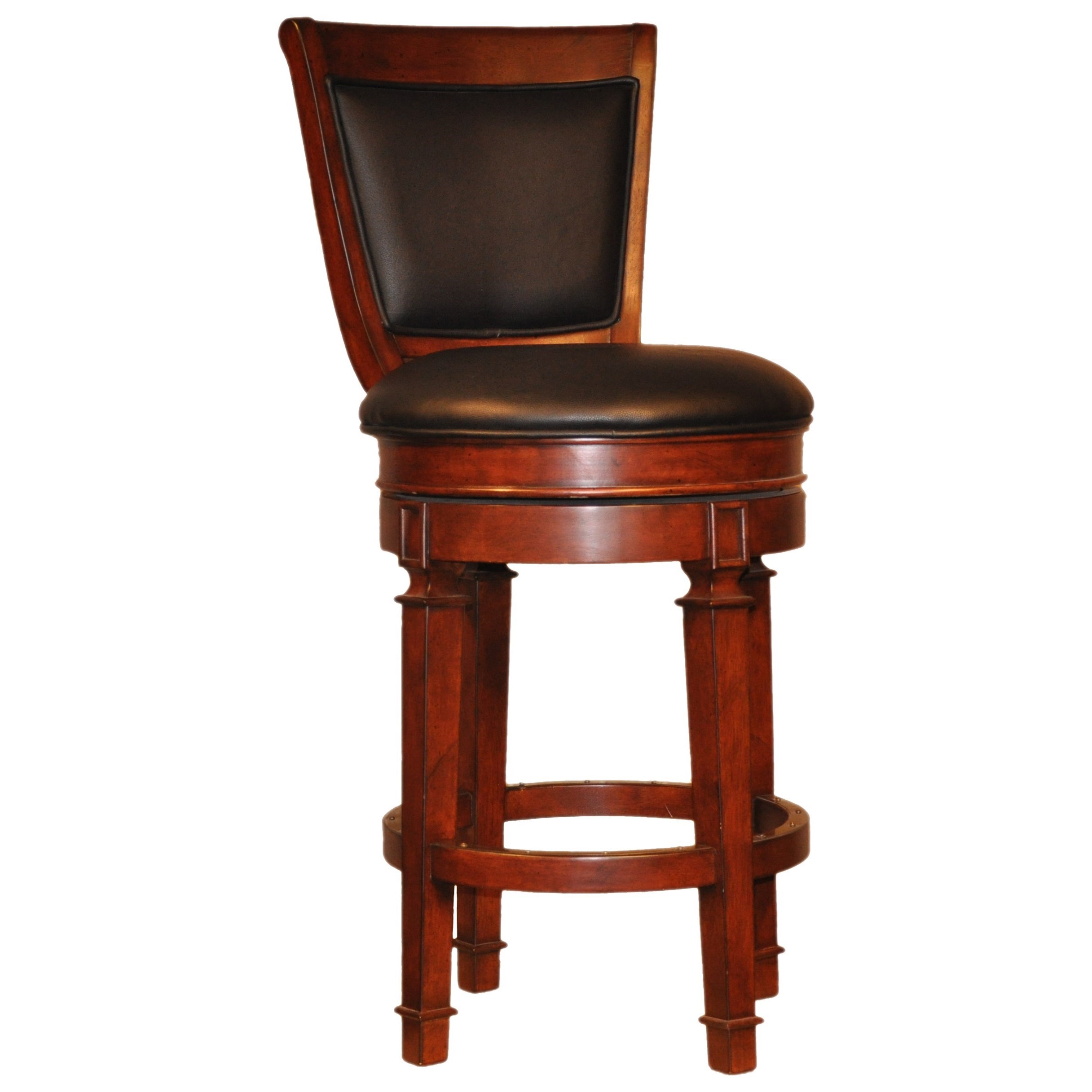 Mahogany swivel bar discount stools